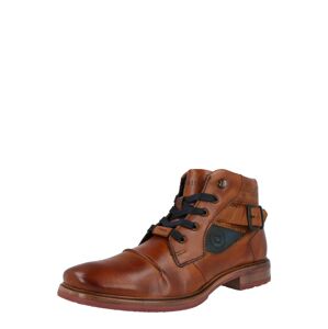 bugatti Fűzős cipő  konyak / sötétszürke