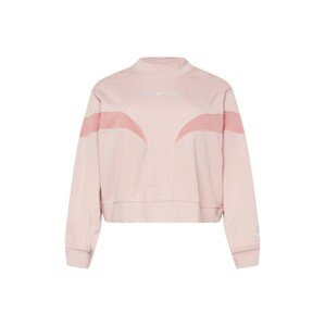 Nike Sportswear Tréning póló  szürke / rózsaszín / rózsa / fehér