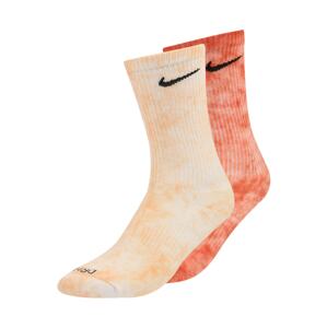 Nike Sportswear Zokni  világos narancs / narancsvörös / fekete / fehér