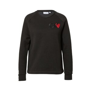Calvin Klein Tréning póló 'VALENTINES'  piros / fekete