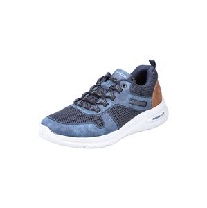RIEKER Rövid szárú edzőcipők  kék / sötétkék / barna