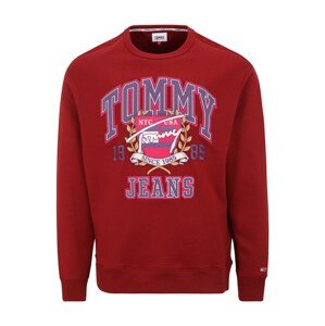 Tommy Jeans Plus Tréning póló  cseresznyepiros / vegyes színek