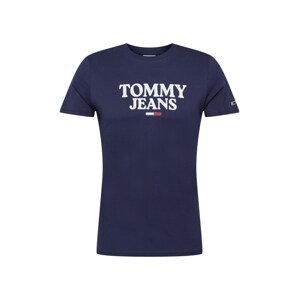 Tommy Jeans Póló 'ENTRY'  tengerészkék / piros / fehér