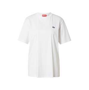DIESEL Oversize póló 'DOVAL'  fekete / fehér