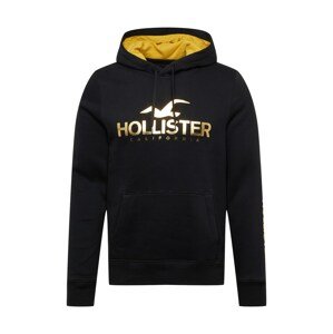 HOLLISTER Tréning póló  arany / fekete