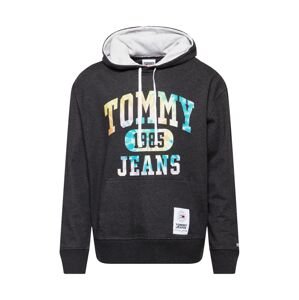 Tommy Jeans Tréning póló  fekete melír / pasztellsárga / türkiz / világos-rózsaszín / fehér