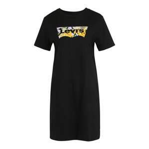 LEVI'S ® Ruha 'Elle Tee Dress'  sárga / fekete