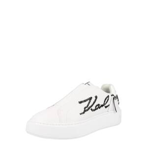 Karl Lagerfeld Belebújós cipők  fehér / fekete