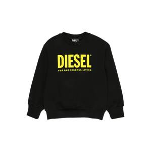 DIESEL Tréning póló 'DIVISION'  fekete / sárga