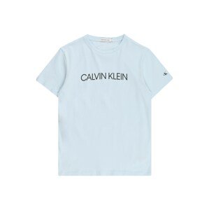 Calvin Klein Jeans Póló  világoskék / fekete