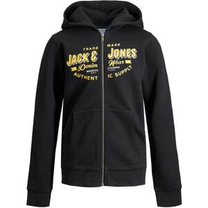 Jack & Jones Junior Tréning póló  sárga / fekete