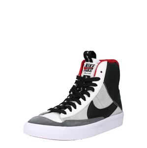 Nike Sportswear Sportcipő 'Blazer Mid 77'  fehér / világosszürke / fekete / sötétszürke