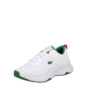 LACOSTE Sportcipő 'ATHLEISURE'  fehér / zöld / piros