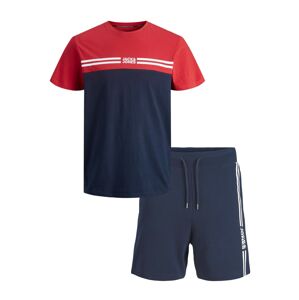 JACK & JONES Jogging ruhák 'Steve'  tengerészkék / piros / fehér