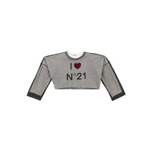 N°21 Tréning póló  fehér / fekete / piros