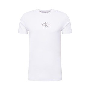 Calvin Klein Jeans Póló  fehér / fekete / világospiros