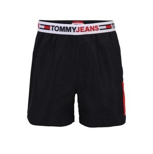 Tommy Hilfiger Underwear Rövid fürdőnadrágok  tűzpiros / fehér / szürke / éjkék