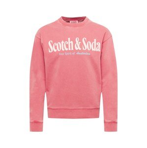 SCOTCH & SODA Tréning póló  világos-rózsaszín / fehér / világoskék