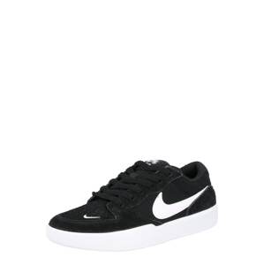 Nike SB Rövid szárú sportcipők 'Force 58'  fekete / fehér