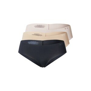 UNDER ARMOUR Sport alsónadrágok  testszínű / pezsgő / fekete