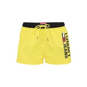 Tommy Hilfiger Underwear Rövid fürdőnadrágok  sárga / fekete / fehér / piros