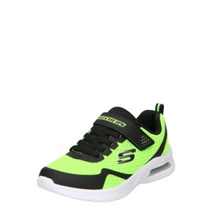 SKECHERS Sportcipő  zöld / fekete / fehér