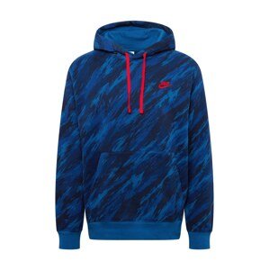 Nike Sportswear Tréning póló  kék / sötétkék / piros