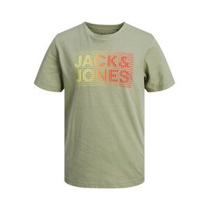 Jack & Jones Junior Póló 'RAYMOND'  sárga / narancs / homár / olíva
