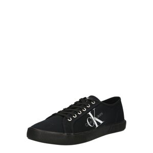 Calvin Klein Jeans Rövid szárú sportcipők  fekete / fehér