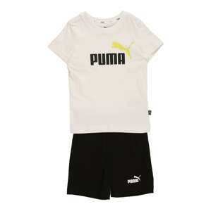 PUMA Jogging ruhák  sárga / fekete / fehér
