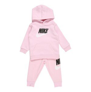 Nike Sportswear Jogging ruhák  rózsaszín / fekete / fehér