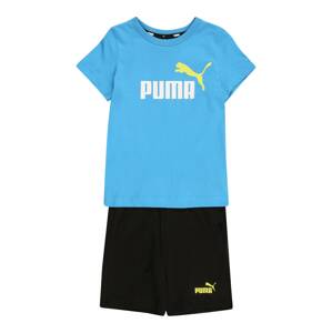 PUMA Jogging ruhák  neonkék / limone / fekete / fehér