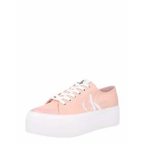 Calvin Klein Jeans Rövid szárú edzőcipők  rózsaszín / fehér