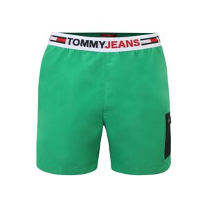 Tommy Hilfiger Underwear Rövid fürdőnadrágok  zöld / fehér / piros / éjkék