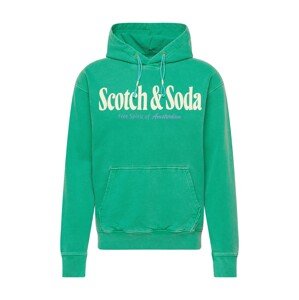 SCOTCH & SODA Tréning póló  krém / galambkék / zöld