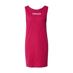 Calvin Klein Swimwear Strandruhák  sötét-rózsaszín / fehér