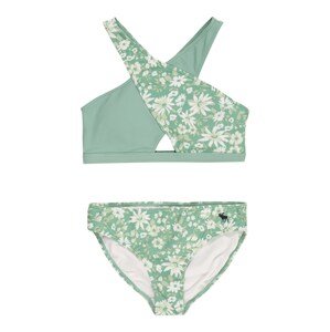 Abercrombie & Fitch Bikini  zöld / krém