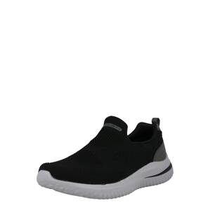 SKECHERS Belebújós cipők 'Delson 3.0'  szürke / fekete