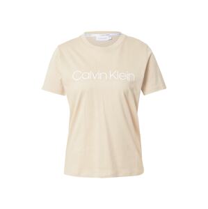 Calvin Klein Póló 'Core'  fehér / pezsgő