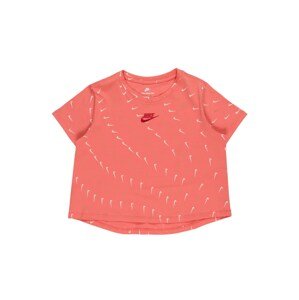 Nike Sportswear Póló  rózsaszín / fehér / piros / arany