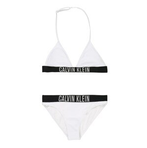 Calvin Klein Swimwear Bikini  világosszürke / fekete / fehér
