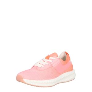 CAPRICE Rövid szárú edzőcipők  világos-rózsaszín / világos narancs