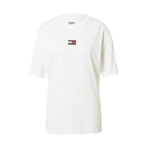 Tommy Jeans Oversize póló  fehér / piros / tengerészkék