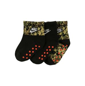 Nike Sportswear Socken  fekete / khaki / narancs