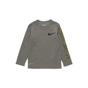 Nike Sportswear Funkcionális felső  szürke melír / fekete / khaki / olíva