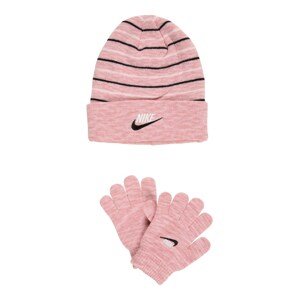Nike Sportswear Sapka 'NAN SPACE'  rózsaszín melír / fehér / fekete