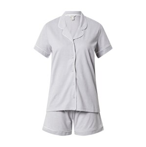Esprit Bodywear Pizsama  füstkék / fehér