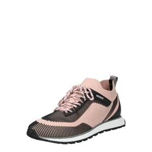 HUGO Belebújós cipők 'Icelin'  pasztell-rózsaszín / fekete