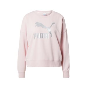 PUMA Tréning póló  rózsaszín / ezüstszürke