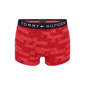 TOMMY HILFIGER Boxeralsók  piros / fekete / fehér